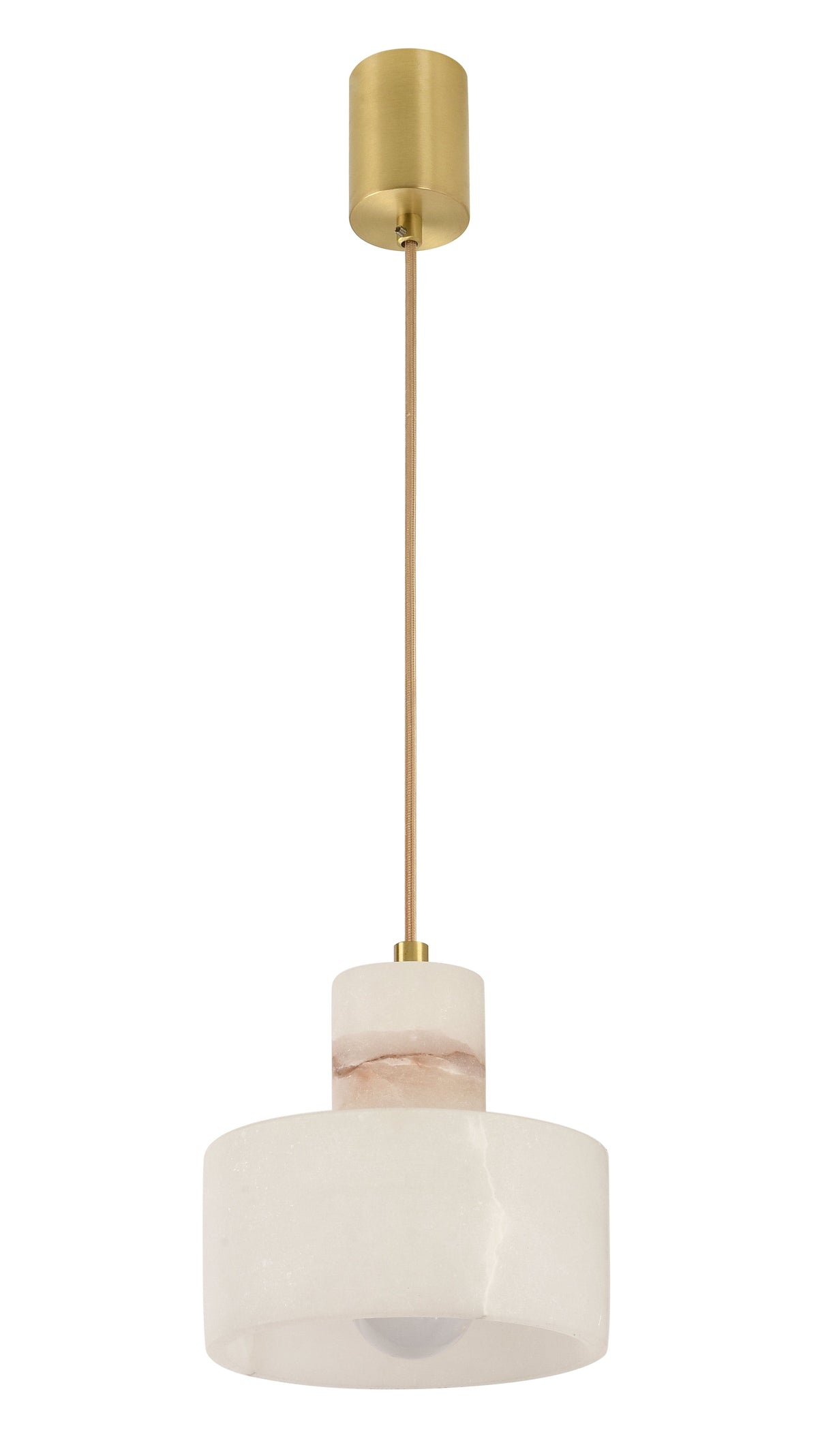 Arylne | Alabaster Pendant Light - Detail View #2 | HomeCartel