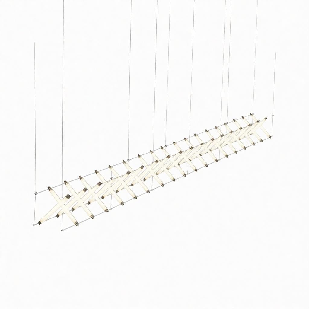 Bejines | Linear Chandelier - Detail View #2 | HomeCartel