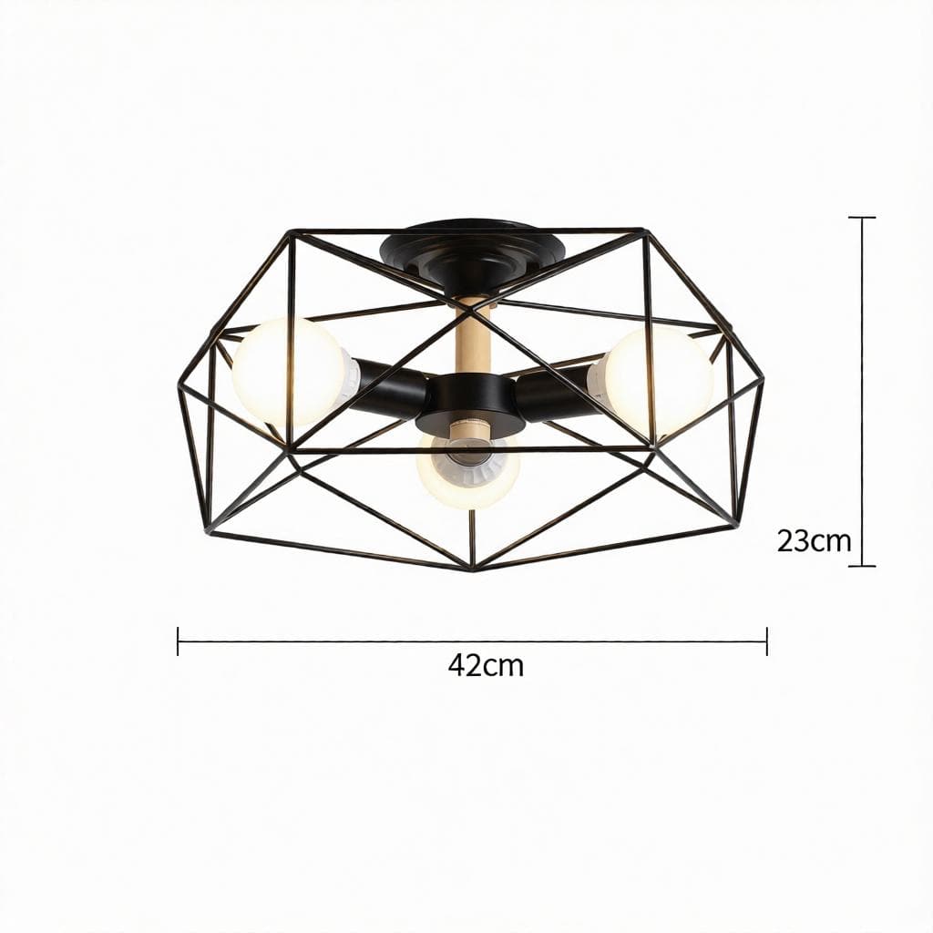 Paelithra | Semi Flush Mounted Light - Detail View #2 | HomeCartel