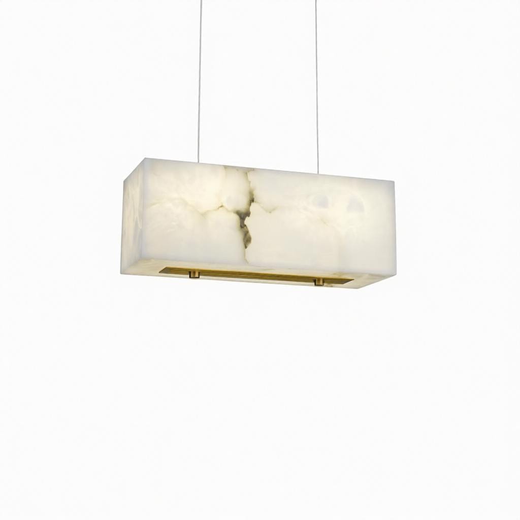 Ralnoreth | Alabaster Chandelier - Detail View #2 | HomeCartel