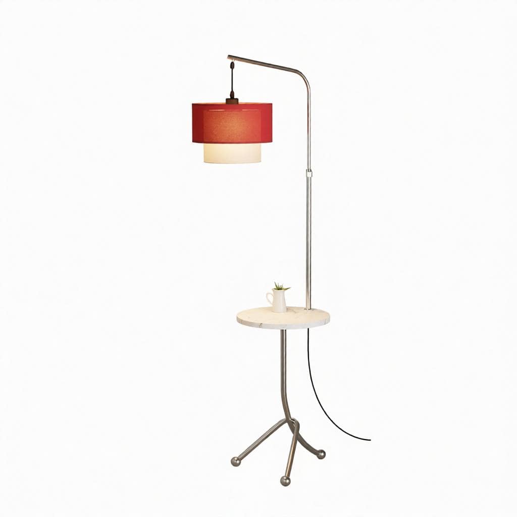 Wynestra | Integrated Shelf Floor Lamp - Modern Floor Lamp | HomeCartel Philippines