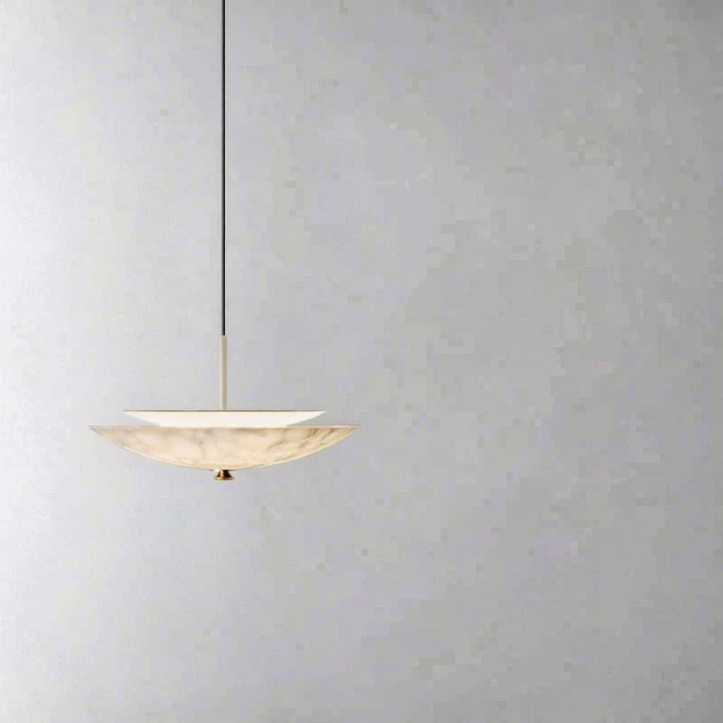 Ulzanveris Deux | Alabaster Pendant Light - Detail View #2 | HomeCartel
