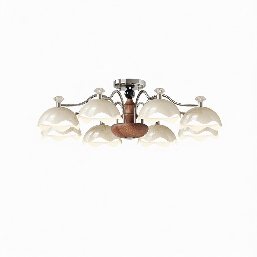 Lirienve A | Semi Flush Mounted Light - Detail View #9 | HomeCartel