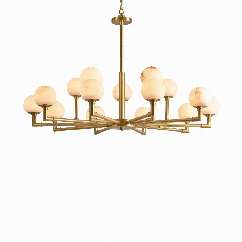Galleneth | Alabaster Chandelier - Modern Chandelier | HomeCartel Philippines