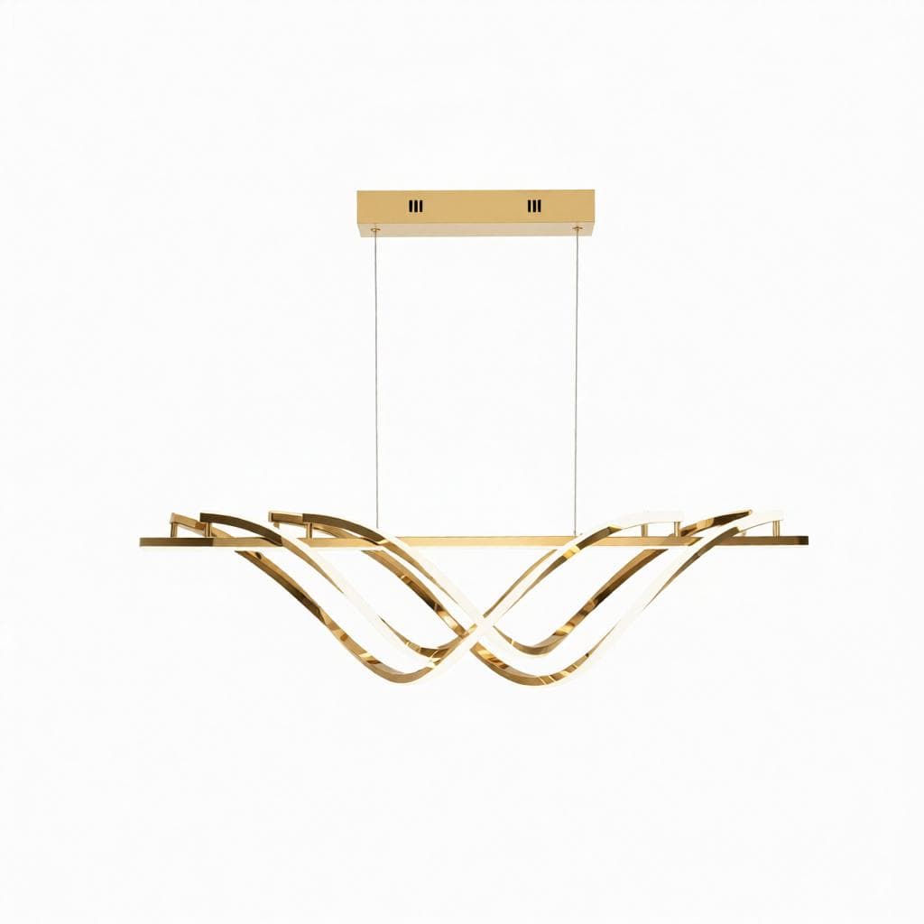 Tero | Linear Chandelier - Detail View #2 | HomeCartel