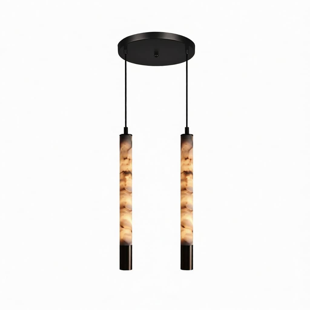 Pryzavell B | Alabaster Pendant Light - Detail View #4 | HomeCartel