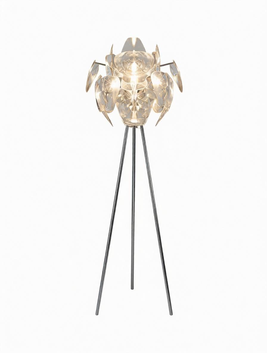 Finvira A I Crystal Floor Lamp - Detail View #6 | HomeCartel
