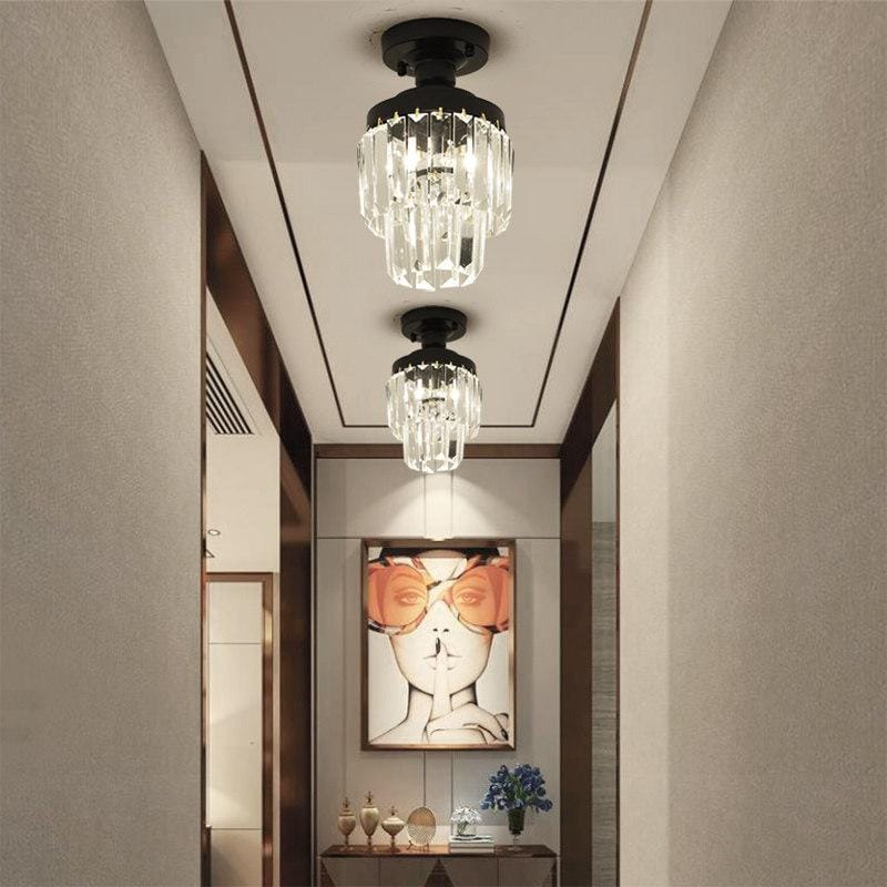 Cyndrel | Semi Flush Mounted Light - Detail View #3 | HomeCartel