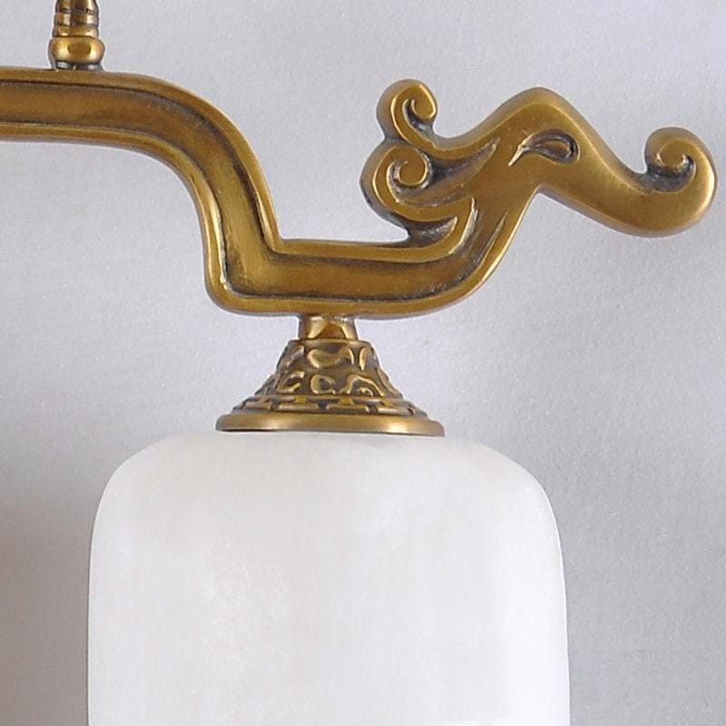 Valmyriel | Alabaster Linear Chandelier - Detail View #4 | HomeCartel