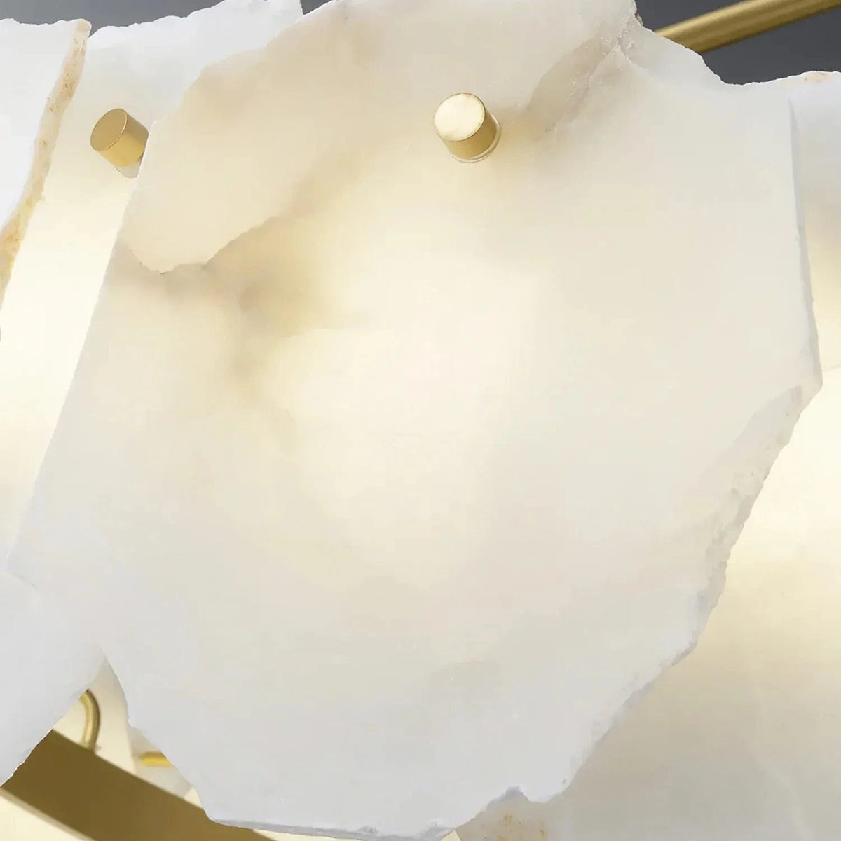 Xenavor B | Alabaster Linear Chandelier - Detail View #3 | HomeCartel
