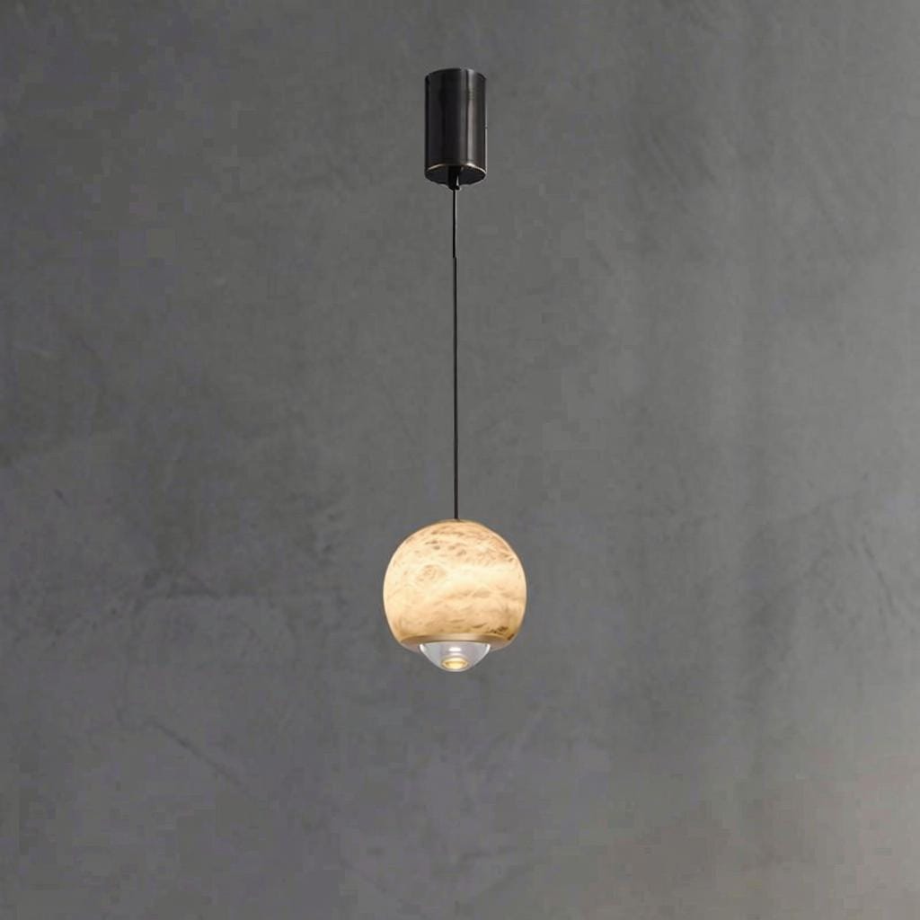 Iravintha | Alabaster Pendant Light - Detail View #2 | HomeCartel