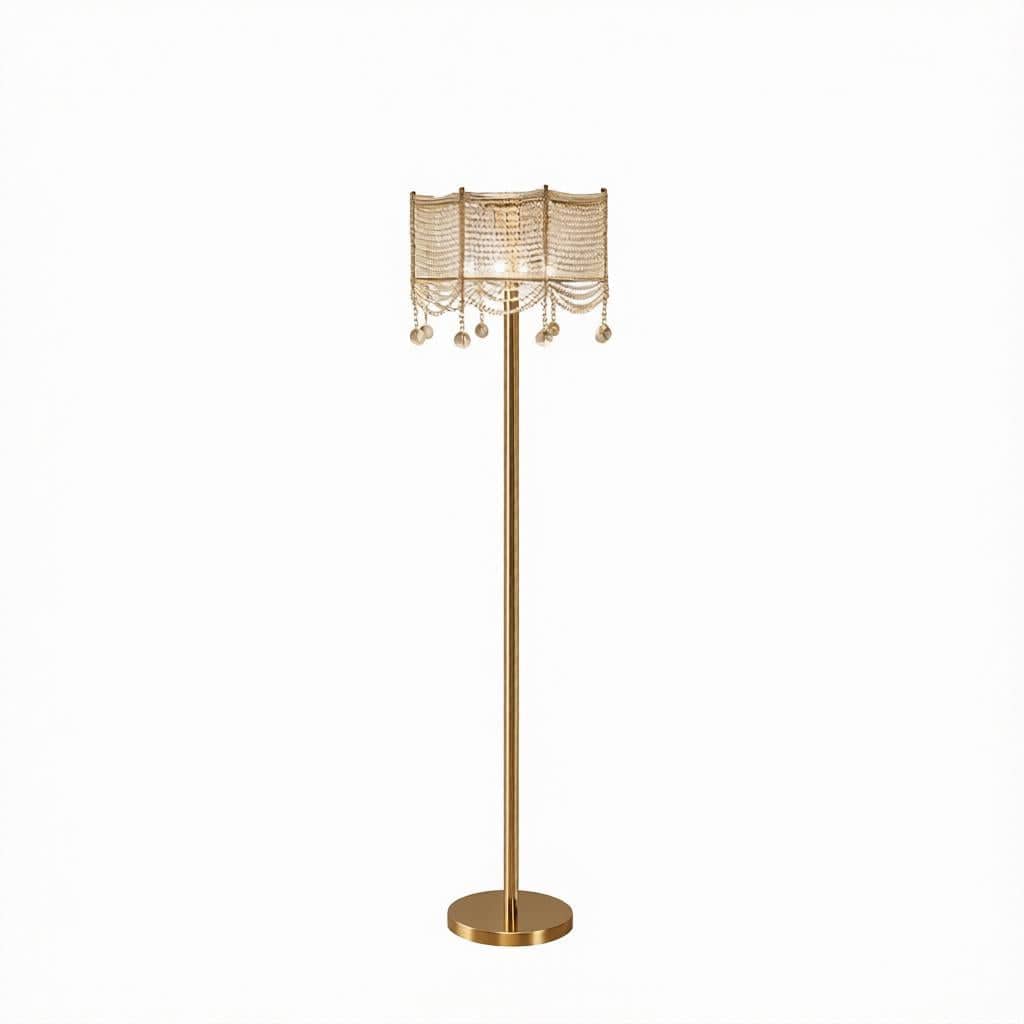 Sylornis B | Crystal Floor Lamp - Detail View #2 | HomeCartel