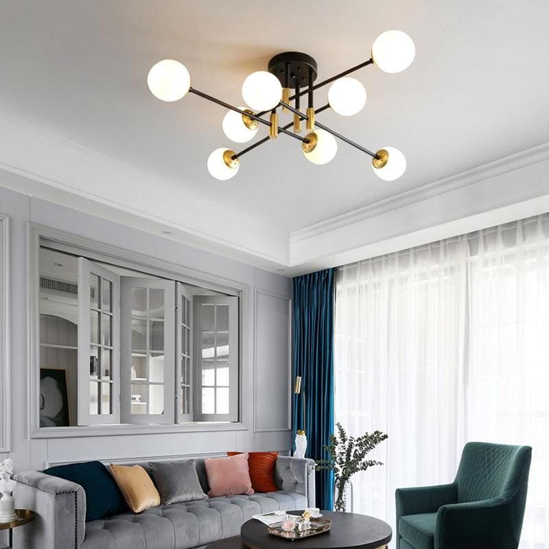 Elithrae 6 | Semi Flush Mounted Light - Detail View #3 | HomeCartel