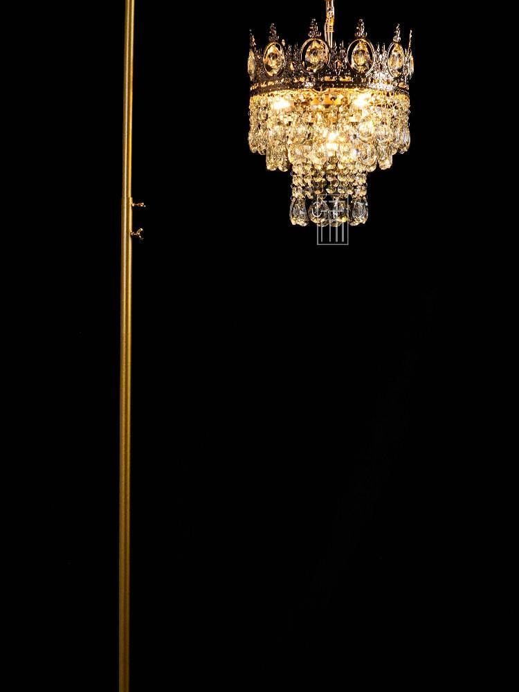 Rynaril B I Crystal Floor Lamp - Detail View #2 | HomeCartel