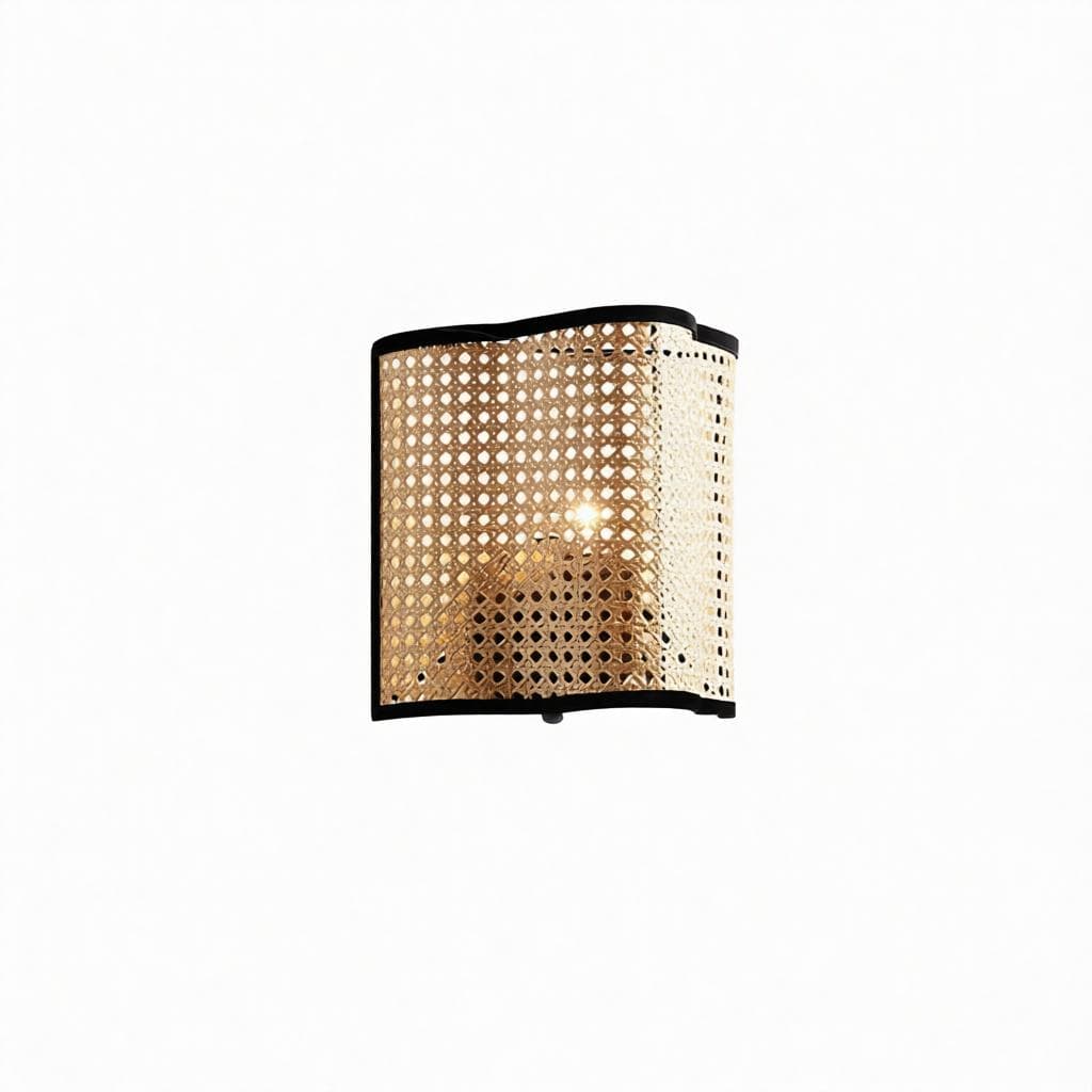 Kharin | Rattan Wall Light - Home Cartel ®