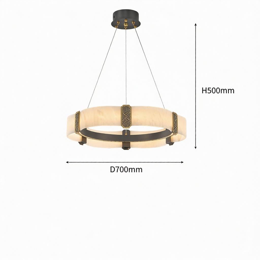 Quelthilessa A | Alabaster Chandelier