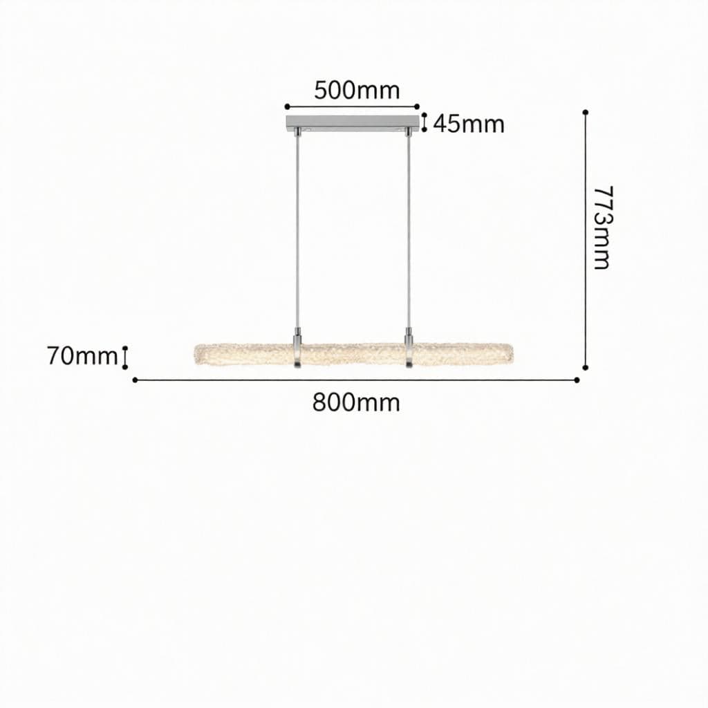 Garda A | Linear Chandelier - Detail View #6 | HomeCartel