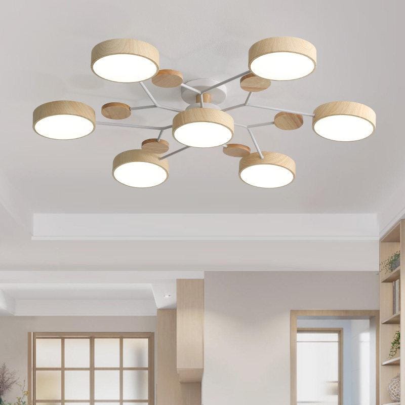 Evanric | Semi Flush Mounted Light - Detail View #3 | HomeCartel