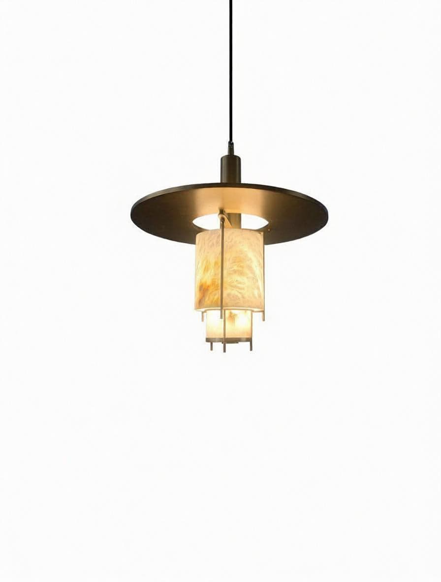 Jarvynoril | Alabaster Pendant Light - Detail View #2 | HomeCartel