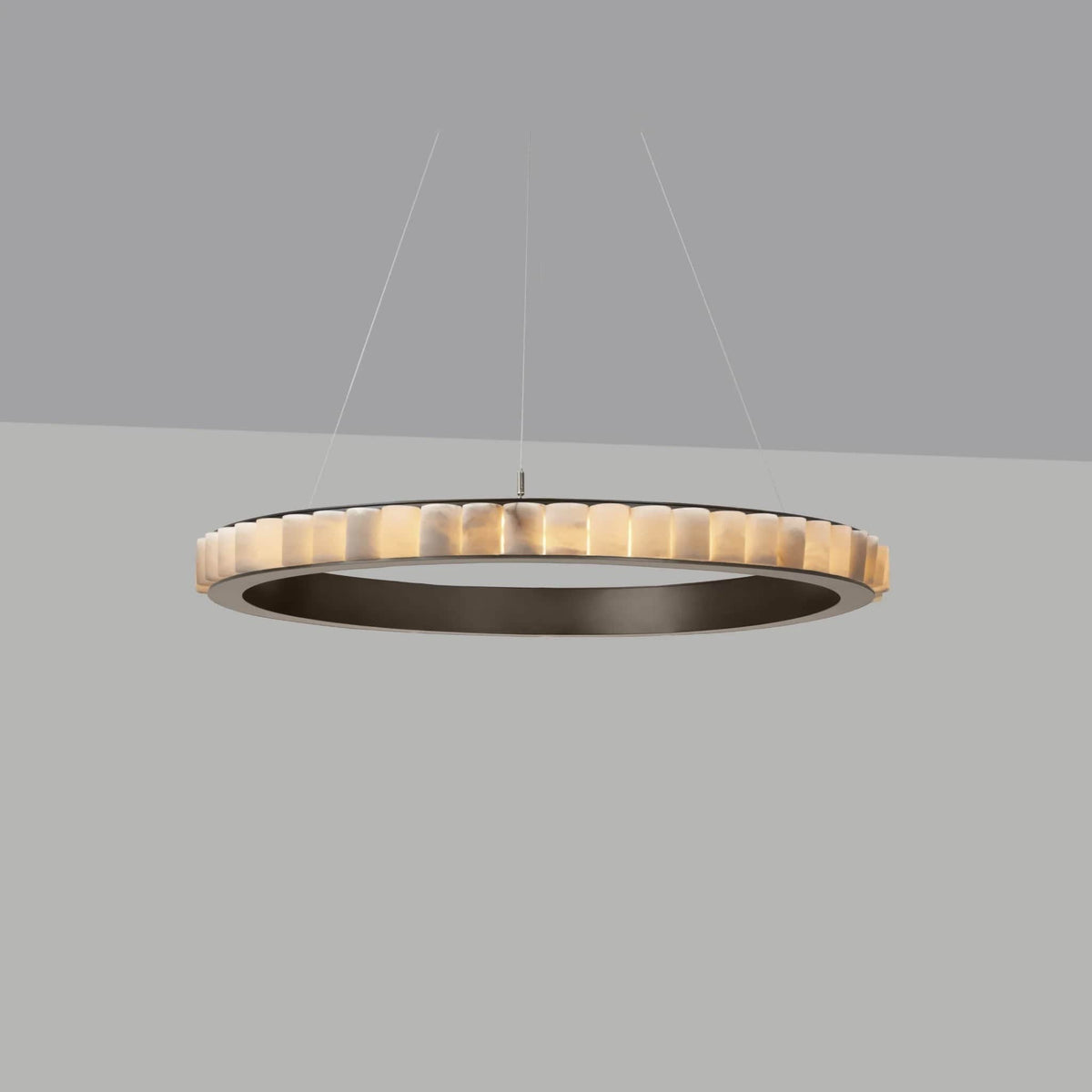 Karlinor | Alabaster Chandelier - Detail View #2 | HomeCartel