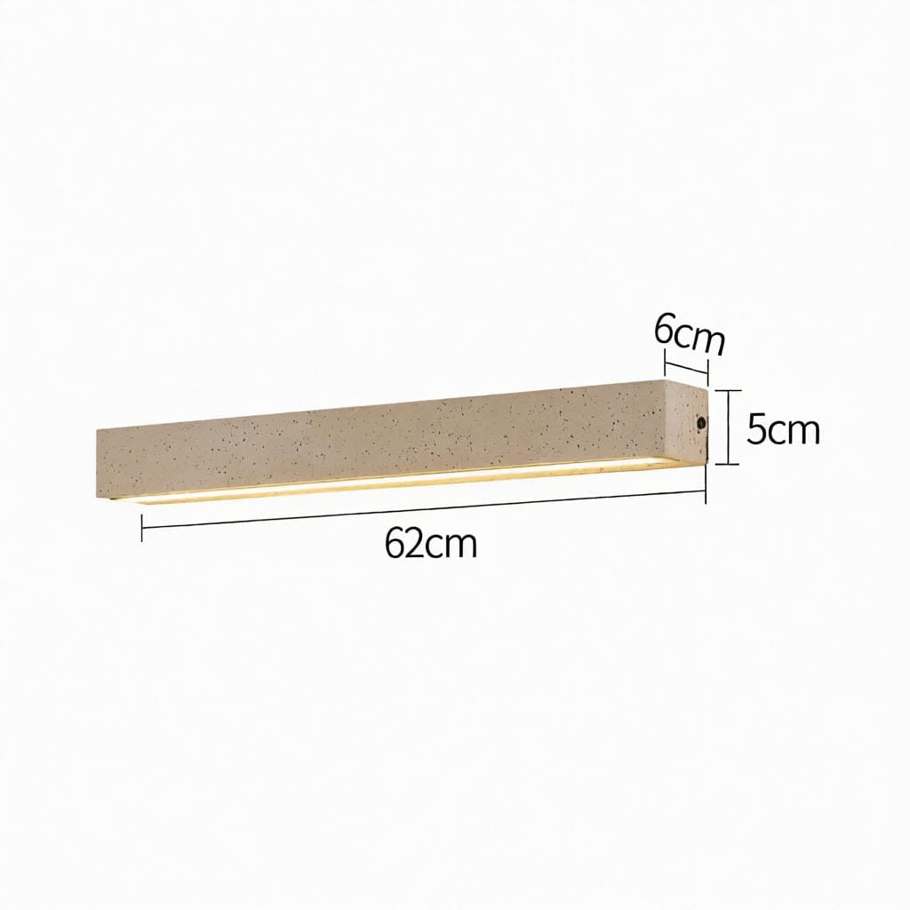 Oelindor | Travertine Bathroom Light - Detail View #4 | HomeCartel