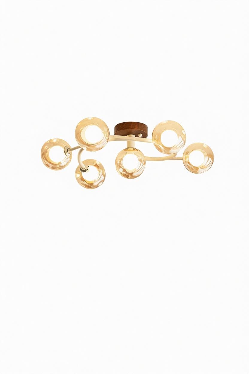 Narlan | Semi Flush Mounted Light - Detail View #4 | HomeCartel