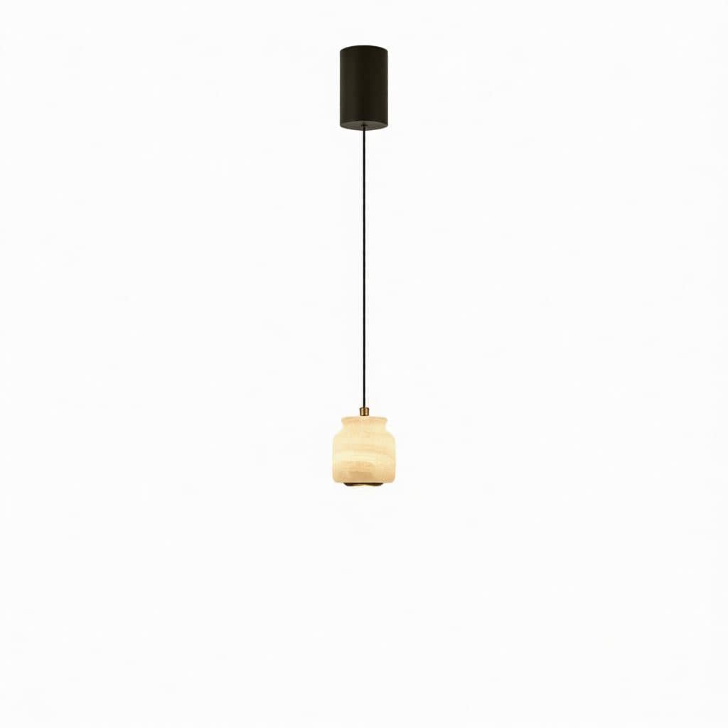 Krelvenstra | Alabaster Pendant Light - Detail View #9 | HomeCartel