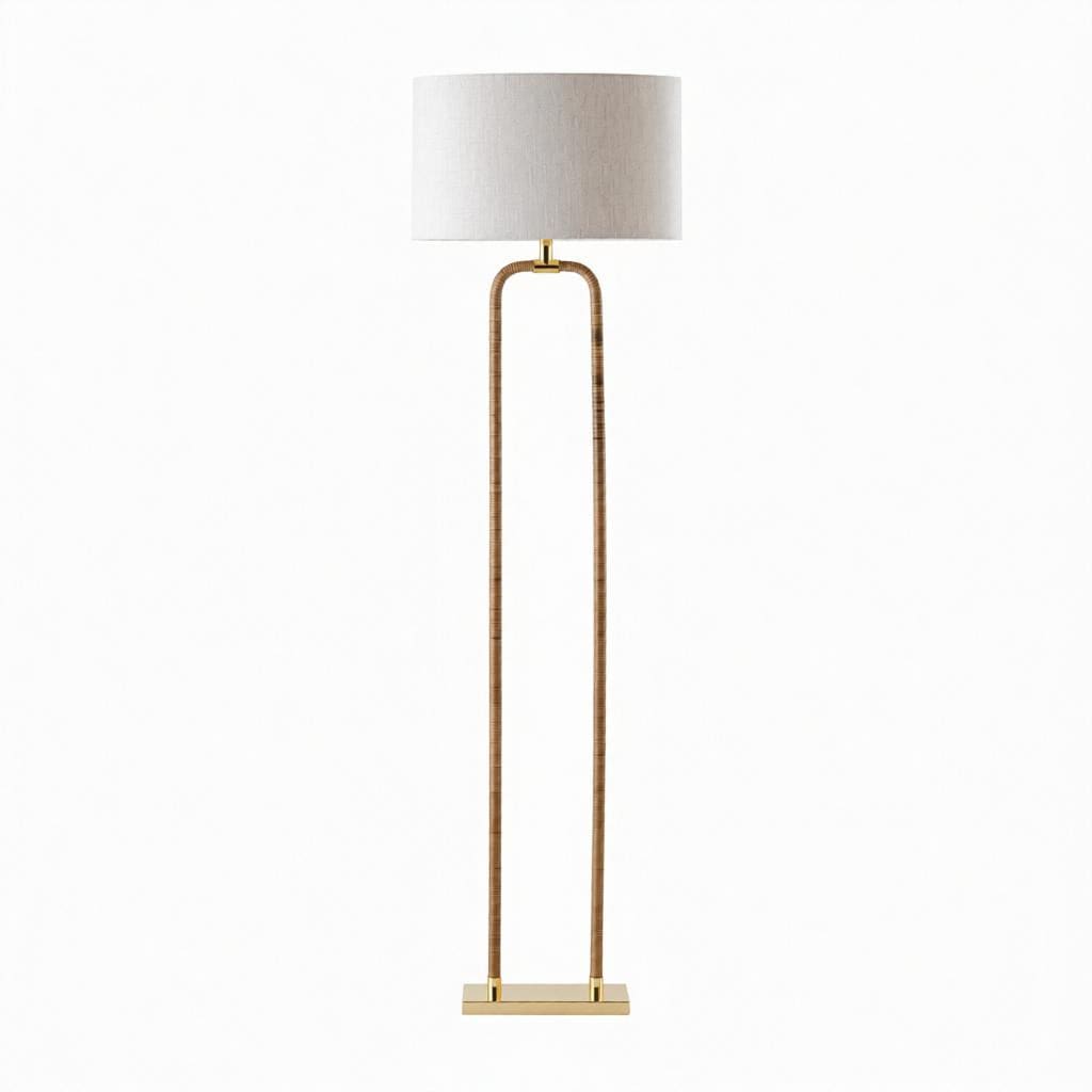 Yalendra D | Rattan Floor Lamp - Home Cartel ®