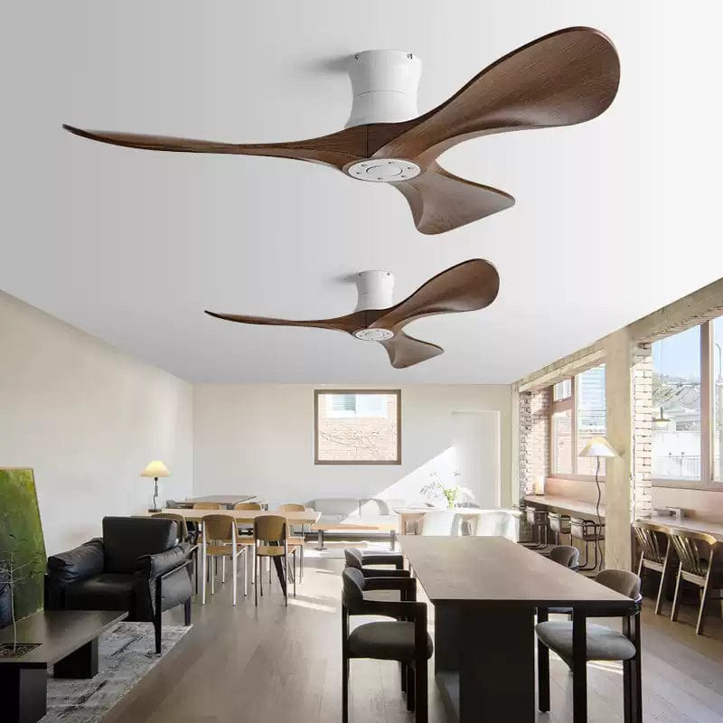 Lynch | Low Profile Ceiling Fan - Detail View #2 | HomeCartel
