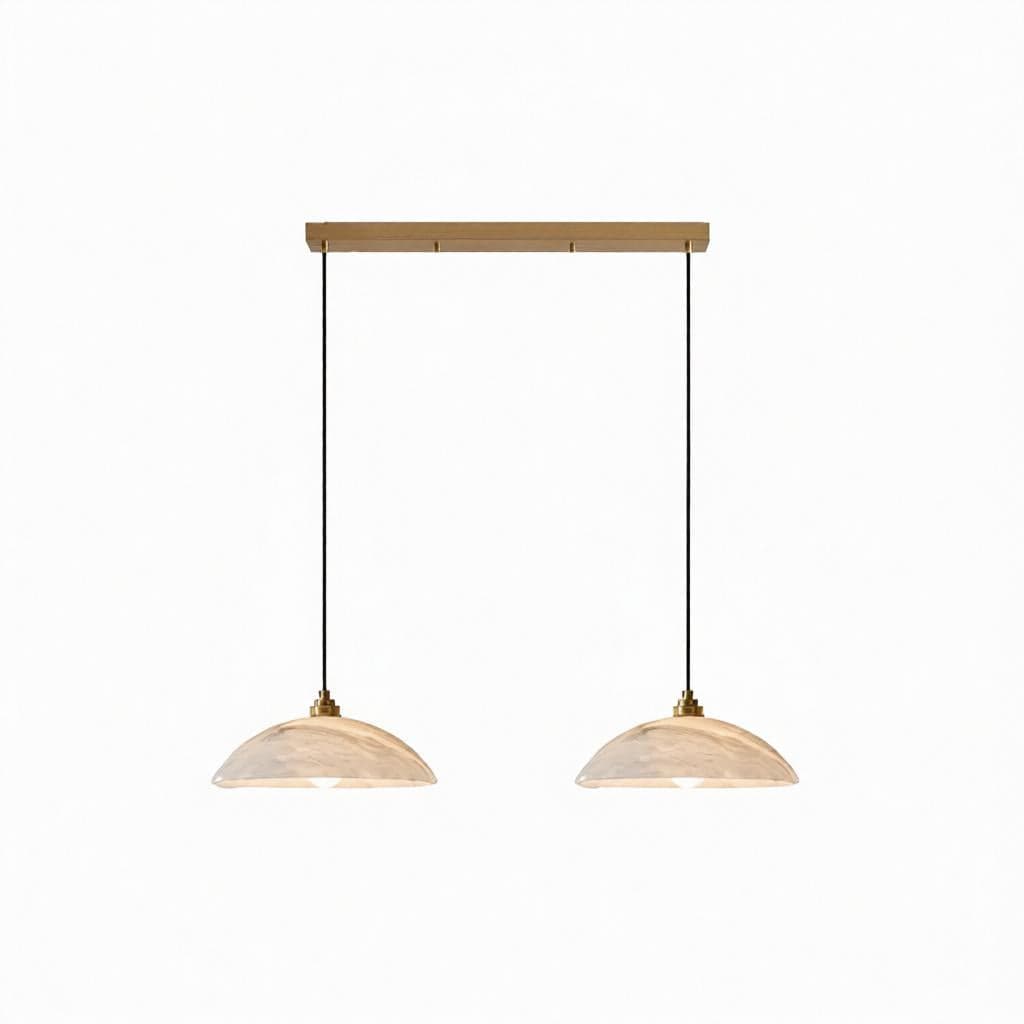 Ulventhrix B | Linear Alabaster Pendant Light - Home Cartel ®
