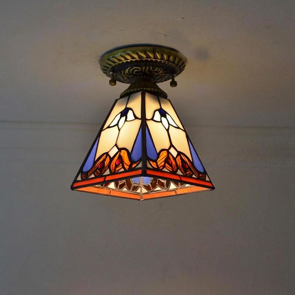 Teranil Deux | Semi Flush Mounted Light - Detail View #2 | HomeCartel