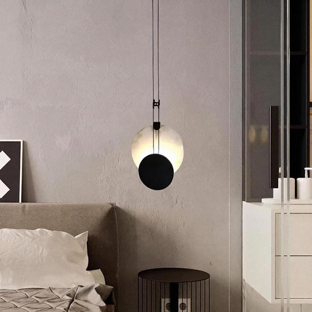 Northilar | Alabaster Pendant Light - Detail View #4 | HomeCartel
