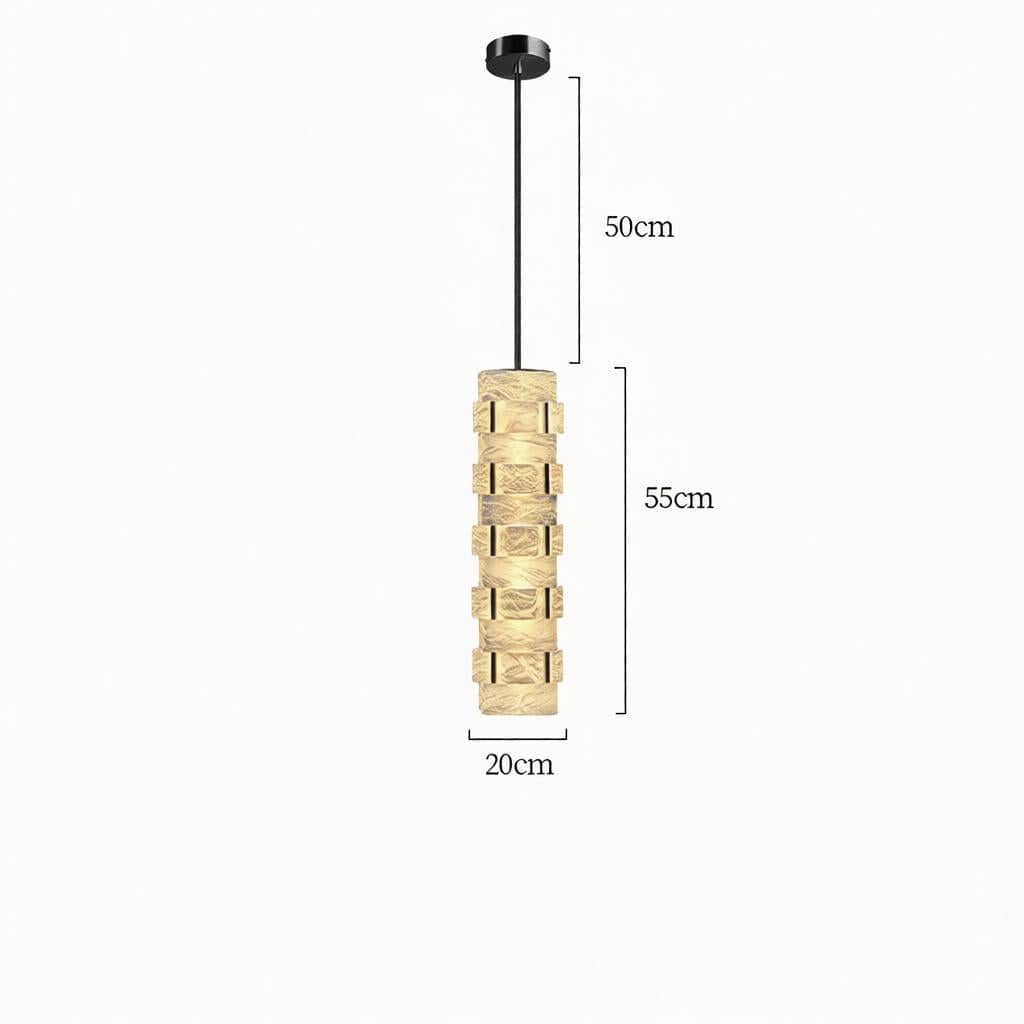 Nornorara | Alabaster Chandelier - Detail View #2 | HomeCartel