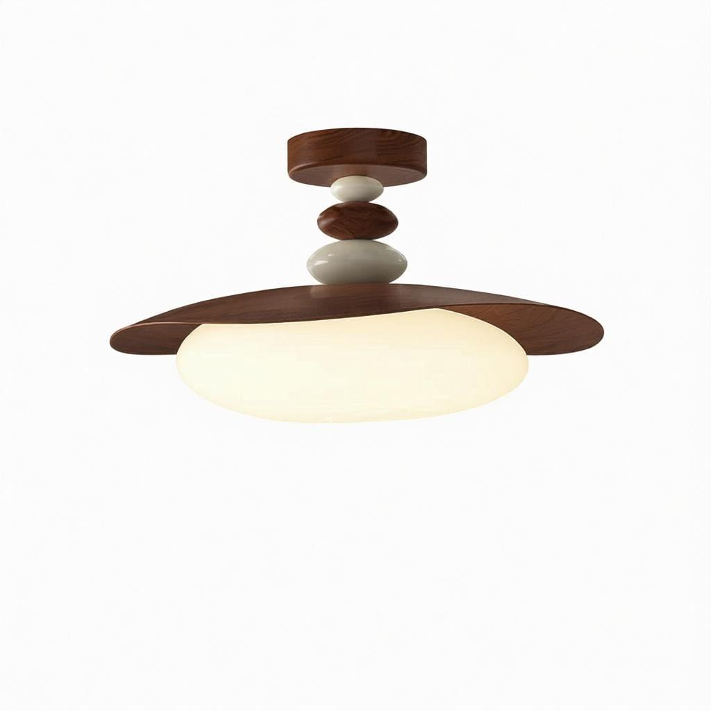 Ivrick | Semi Flush Mounted Light - Detail View #2 | HomeCartel
