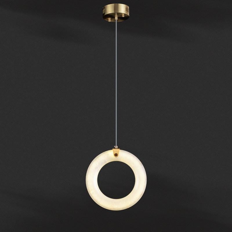 Galvenoril | Alabaster Pendant Light - Detail View #2 | HomeCartel
