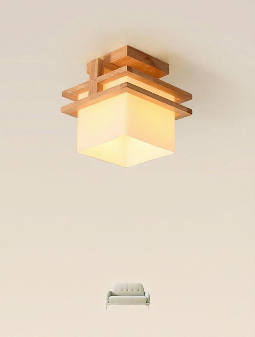 Derrick | Semi Flush Mounted Light - Detail View #2 | HomeCartel