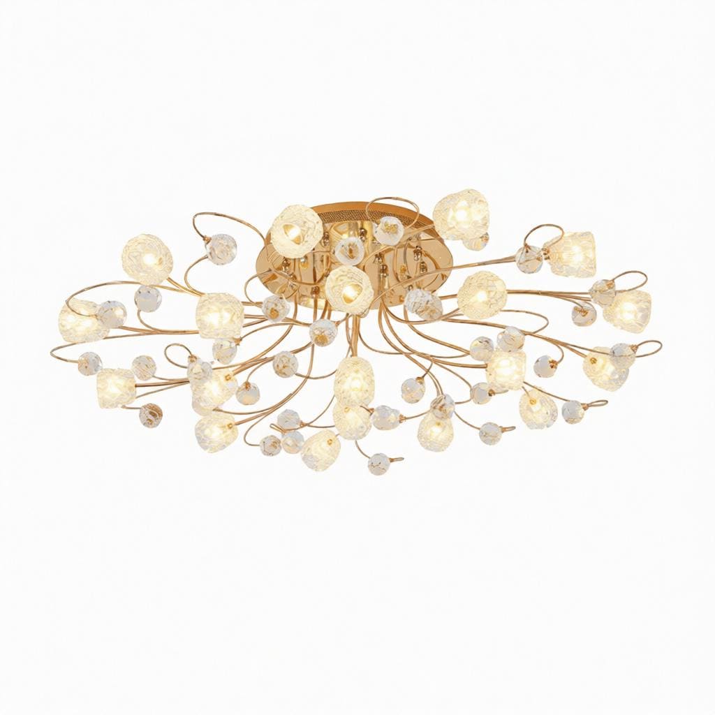 Corvena | Semi Flush Mounted Light - Detail View #7 | HomeCartel