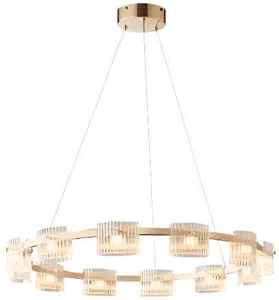 Sagiri Rund | Chandelier - Home Cartel ®