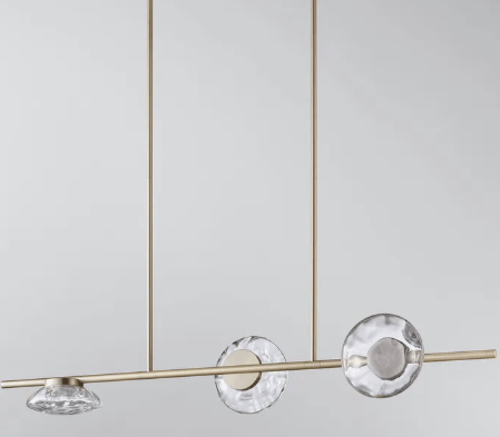 Haldane | Glass Modern LED Chandelier - Home Cartel ®