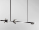 Haldane | Glass Modern LED Chandelier
