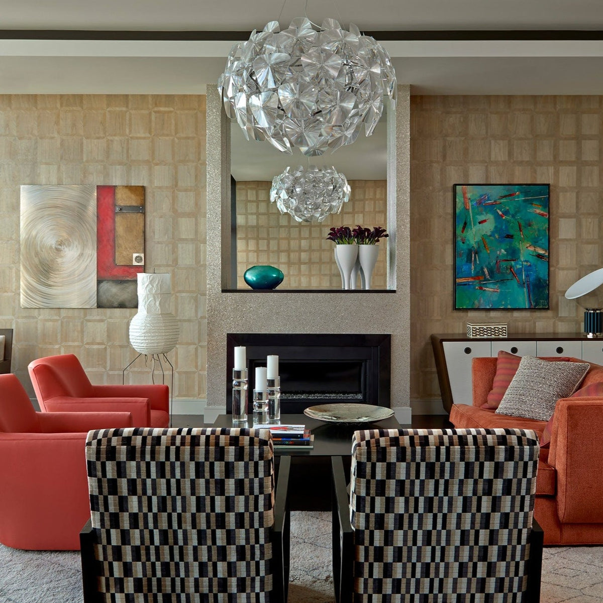 Dagna V2 | Modern Acrylic Chandelier - Home Cartel ®