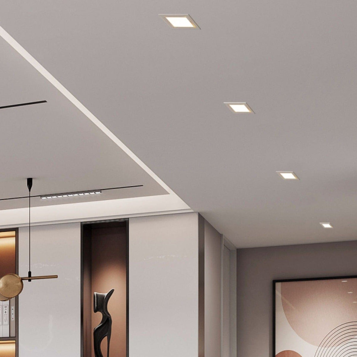 Kylian | Square Directional Downlight - Modern Recessed Downlight | HomeCartel Philippines