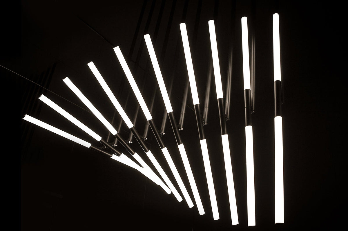 Heroic | Modern LED Cluster Chandelier - Detail View #2 | HomeCartel