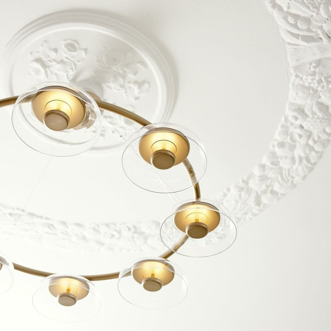 Leda Trois | Modern Chandelier - Detail View #4 | HomeCartel