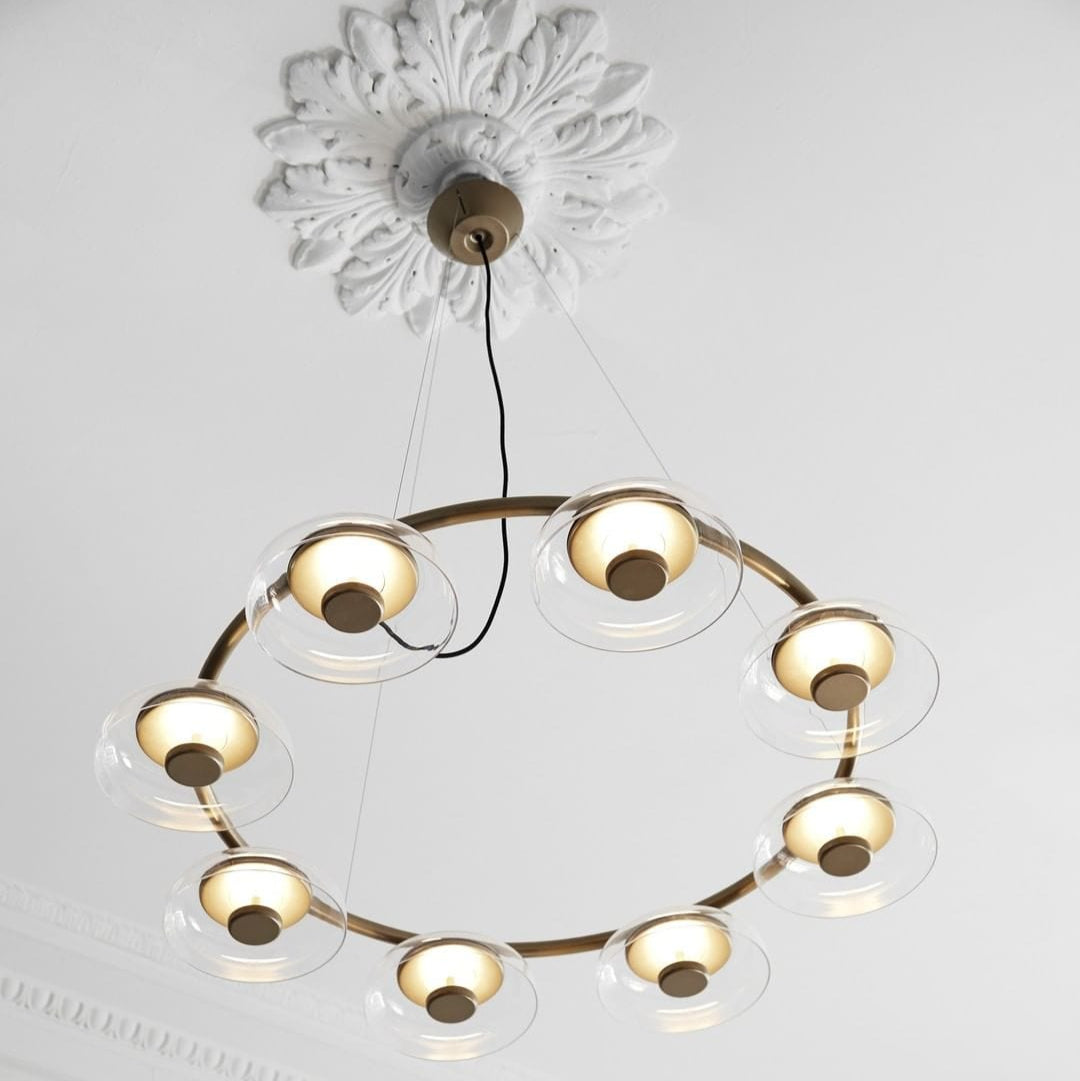 Leda Trois | Modern Chandelier - Detail View #7 | HomeCartel
