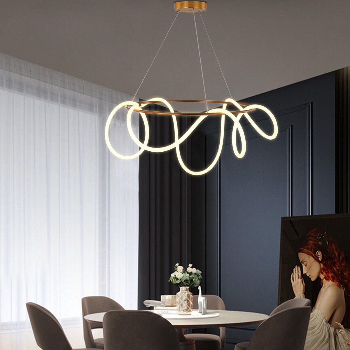 Ellaria Run | Modern LED Chandelier - Home Cartel ®