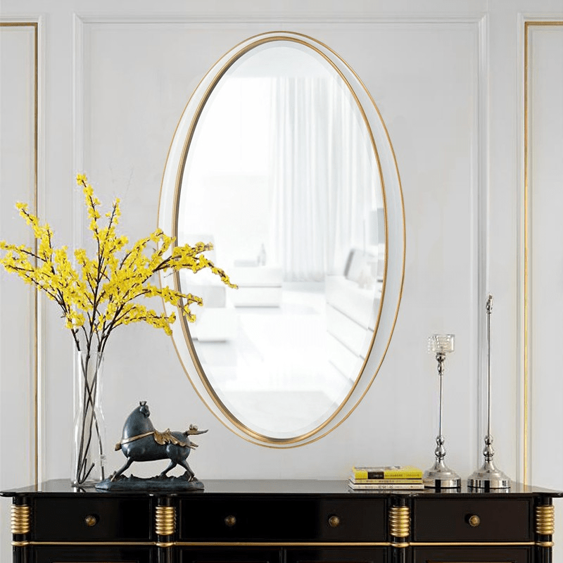 Yisroel | Non-Lighted Mirror - Modern Non-Lighted Mirror | HomeCartel Philippines