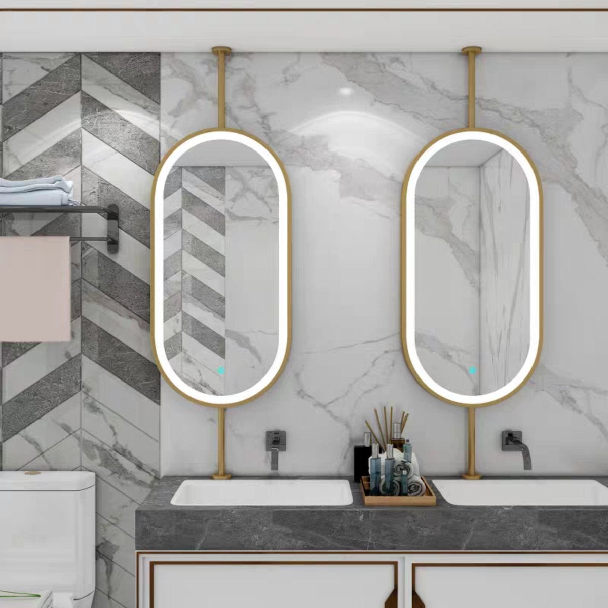 Sandiego | Lighted Mirror - Modern Mirror | HomeCartel Philippines