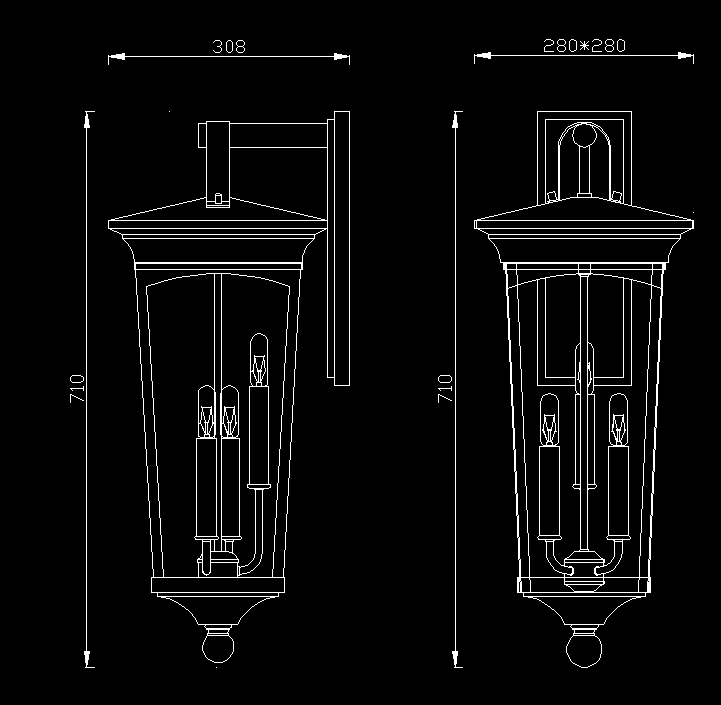 Nidalee | Outdoor Wall Light - Home Cartel ®