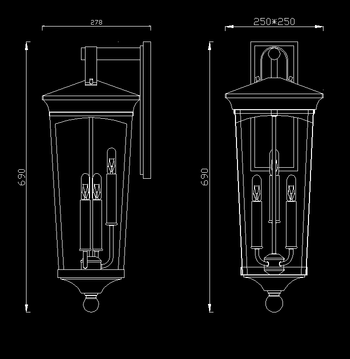 Nidalee | Outdoor Wall Light - Home Cartel ®
